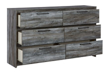 Load image into Gallery viewer, Baystorm - Gray - Six Smooth Drawer Dresser