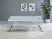 Load image into Gallery viewer, Alfresco - Mirrored Coffee Table - Silver