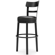 Load image into Gallery viewer, Valebeck - Tall Upholstered Swivel Barstool