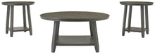Load image into Gallery viewer, Caitbrook - Gray - Occasional Table Set (Set of 3)