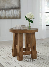 Load image into Gallery viewer, Mackifeld - Warm Brown - Round End Table