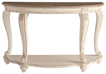 Load image into Gallery viewer, Realyn - White / Brown - Sofa Table