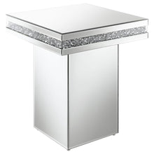 Load image into Gallery viewer, Elora - Square Mirrored Accent Side Table - Silver