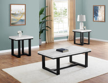 Load image into Gallery viewer, Lucca - White Marble Top Cocktail - White
