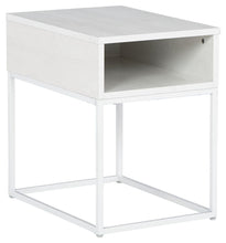 Load image into Gallery viewer, Deznee - White - Rectangular End Table