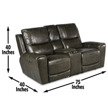 Load image into Gallery viewer, Laurel - Dual Power Console Loveseat