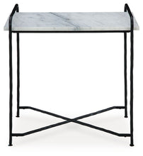 Load image into Gallery viewer, Ashber - White / Black - Accent Table