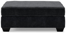 Load image into Gallery viewer, Lavernett - Charcoal - Oversized Accent Ottoman