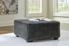 Load image into Gallery viewer, Biddeford - Shadow - Oversized Accent Ottoman