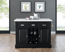Load image into Gallery viewer, Aspen - Kitchen Island - Black