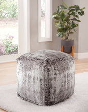 Load image into Gallery viewer, Hazel - Square Pouf - Dark Gray