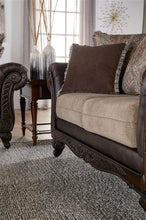 Load image into Gallery viewer, Elmbrook - Upholstered Rolled Arm Loveseat - Brown