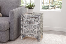 Load image into Gallery viewer, Fowler - Accent Cabinet - Pearl Silver