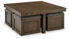 Load image into Gallery viewer, Boardernest - Brown - Cocktail Table With 4 Stools (Set of 5)