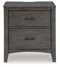 Load image into Gallery viewer, Montillan - Grayish Brown - Two Drawer Night Stand