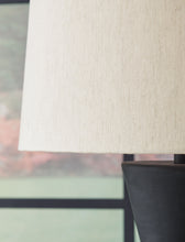 Load image into Gallery viewer, Scarbot - Distressed Black - Paper Table Lamp (Set of 2)