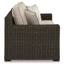 Load image into Gallery viewer, Coastline Bay - Brown - Loveseat W/Cushion