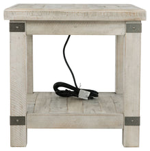 Load image into Gallery viewer, Carynhurst - White Wash Gray - Rectangular End Table