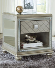 Load image into Gallery viewer, Chevanna - Platinum - Rectangular End Table