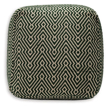 Load image into Gallery viewer, Abacy - Green / Ivory - Pouf