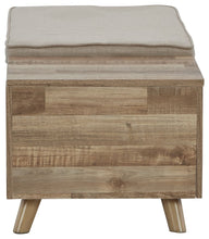 Load image into Gallery viewer, Gerdanet - Beige - Storage Bench