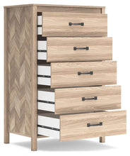 Load image into Gallery viewer, Battelle - Tan - Five Drawer Chest