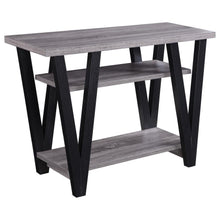 Load image into Gallery viewer, Stevens - 2-Shelf Engineered Wood Entryway Console Table - Gray