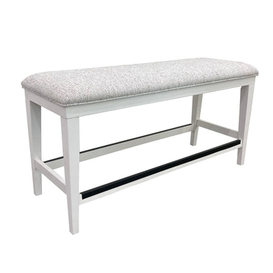 Americana Modern Dining - Upholstered Counter Bench - Cotton