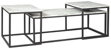 Load image into Gallery viewer, Donnesta - Gray / Black - Occasional Table Set (Set of 3)