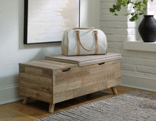 Load image into Gallery viewer, Gerdanet - Beige - Storage Bench