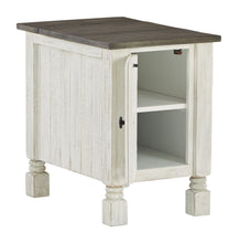 Load image into Gallery viewer, Havalance - White / Gray - Chair Side End Table