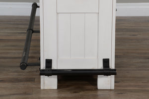 Carriage House - Bar - White / Dark Brown