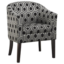 Load image into Gallery viewer, Jansen - Upholstered Accent Club Chair - Gray And Black