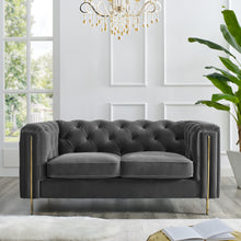 Load image into Gallery viewer, Charlene - Velvet Loveseat