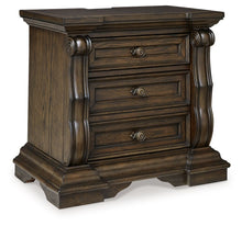 Load image into Gallery viewer, Maylee - Dark Brown - Three Drawer Night Stand