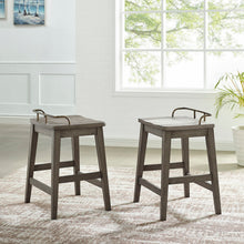 Load image into Gallery viewer, Ryan - Counter Stool - Light Brown