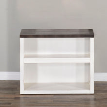 Load image into Gallery viewer, Carriage House - 30&quot; Bookcase / Desk Base - White / Dark Brown