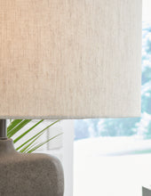 Load image into Gallery viewer, Danacy - Distressed Black - Paper Table Lamp