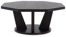 Load image into Gallery viewer, Chasinfield - Dark Brown - Octagon Coffee Table