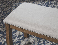 Load image into Gallery viewer, Moriville - Beige - Upholstered Bench