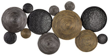 Load image into Gallery viewer, Emsley - Metallic / Black / Gray - Wall Decor