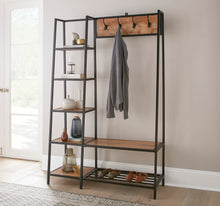 Load image into Gallery viewer, Hampton - Hall Tree - Dark Brown