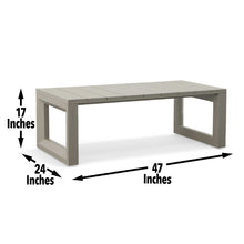 Load image into Gallery viewer, Dalilah - Patio Cocktail Table - Gray