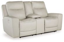 Load image into Gallery viewer, Mindanao - Power Reclining Loveseat With Console /Adj Hdrst