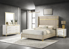 Load image into Gallery viewer, Lucia - Bedroom Set With Upholstered Wingback Panel Bed