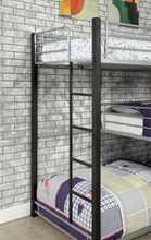 Load image into Gallery viewer, Aubrey - Twin Triple Decker Bed - Sand Black