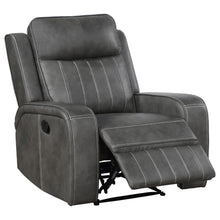 Load image into Gallery viewer, Raelynn - Upholstered Recliner Chair - Grey