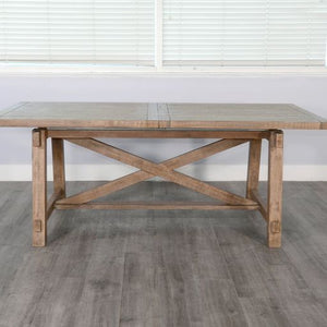 Vivian - Rectangular Extension Table - Light Brown