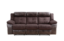 Load image into Gallery viewer, Pueblo - Manual Recliner Sofa - Dark Brown