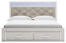 Load image into Gallery viewer, Altyra - White - King Upholstered Storage Bed